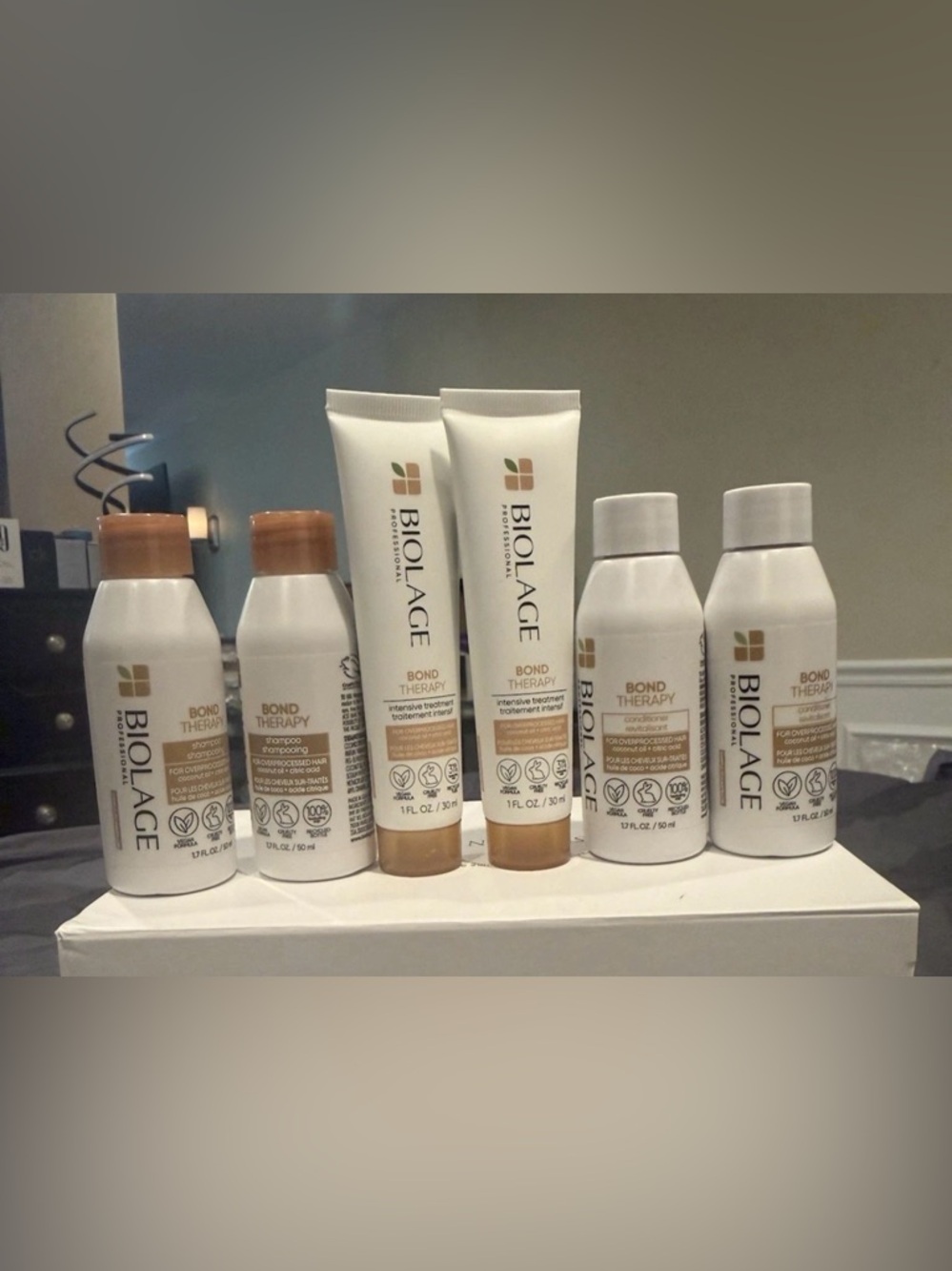 Biolage Intensive Therapy Shampoo, Conditioner, Bond Therapy 6-Set Overprocessed
